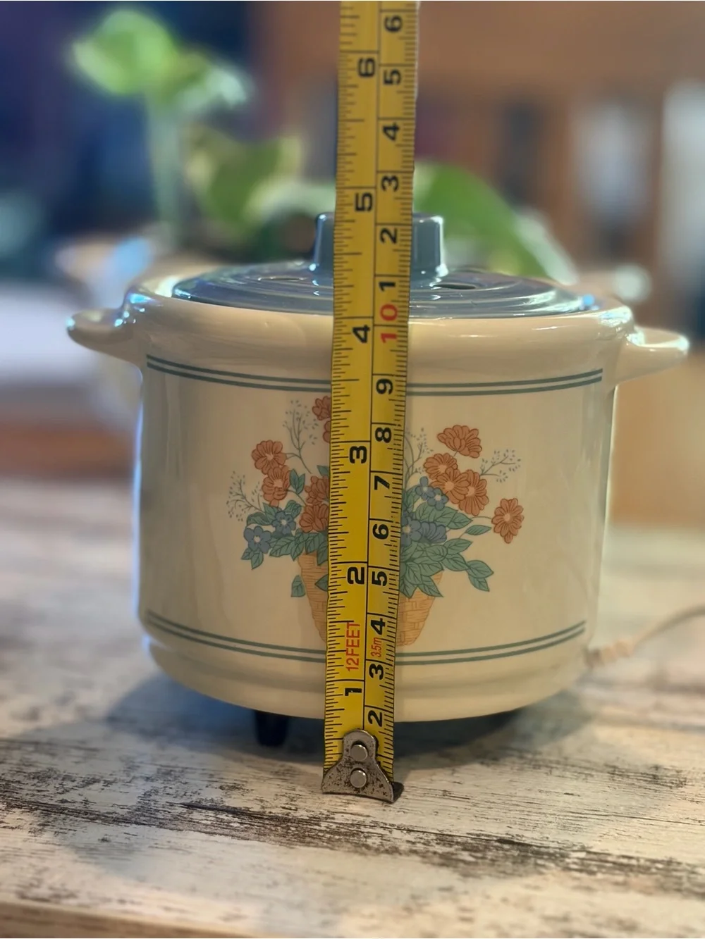 Vintage Cottagecore Electric Potpourri Crockpot (120v)